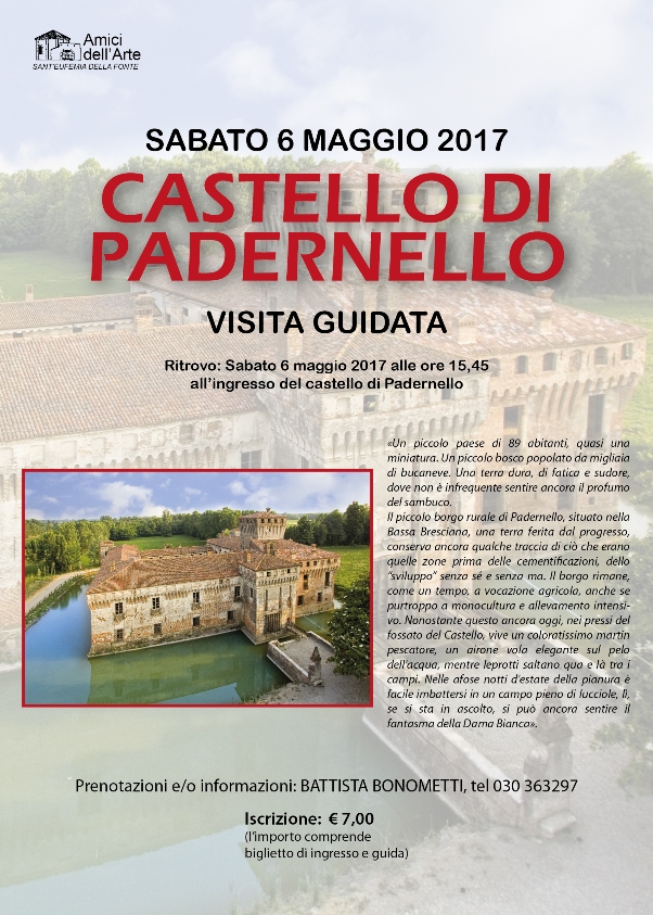 castello padernello 2017 locandina