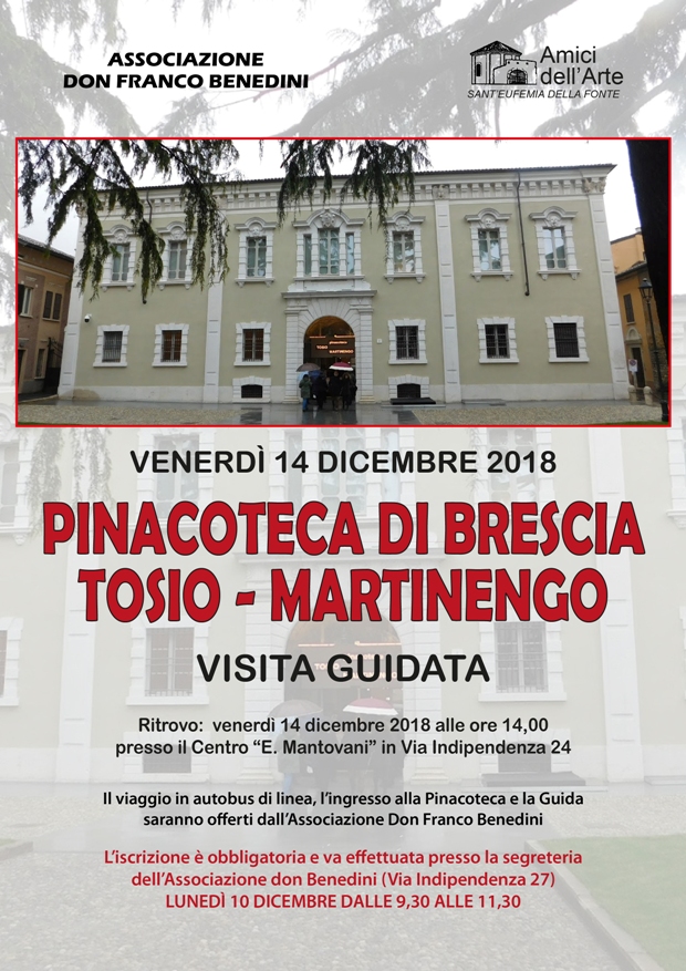 pinacoteca tosio martinengo 2018 locandina